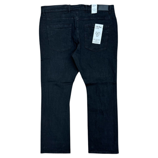 EVOLUTION SLIM STRAIGHT DENIM-JET BLACK by EVOLUTION
