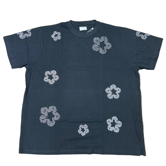 FWRD CRYSTAL FLOWER TEE by FWRD