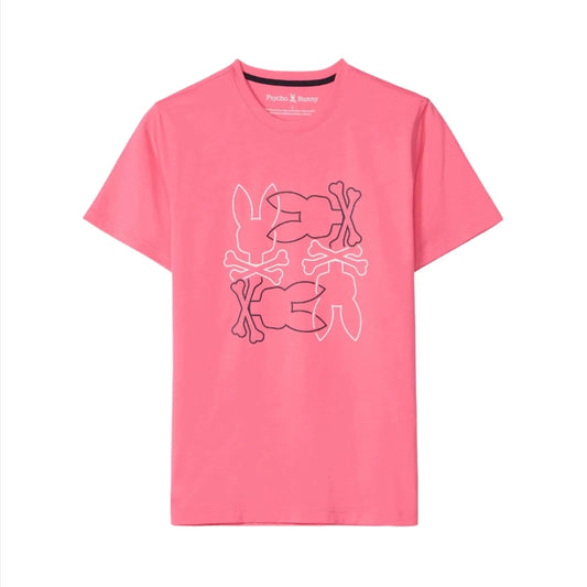PSYCHO BUNNY B9U111B2TS-PINK by Psycho Bunny