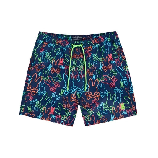 PSYCHO BUNNY B9W531C200-NAVY/MULTI by Psycho Bunny