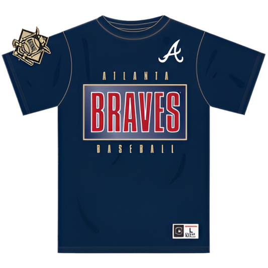 MITCHELL AND NESSTCRW6616-BRAVES by Mitchell and Ness