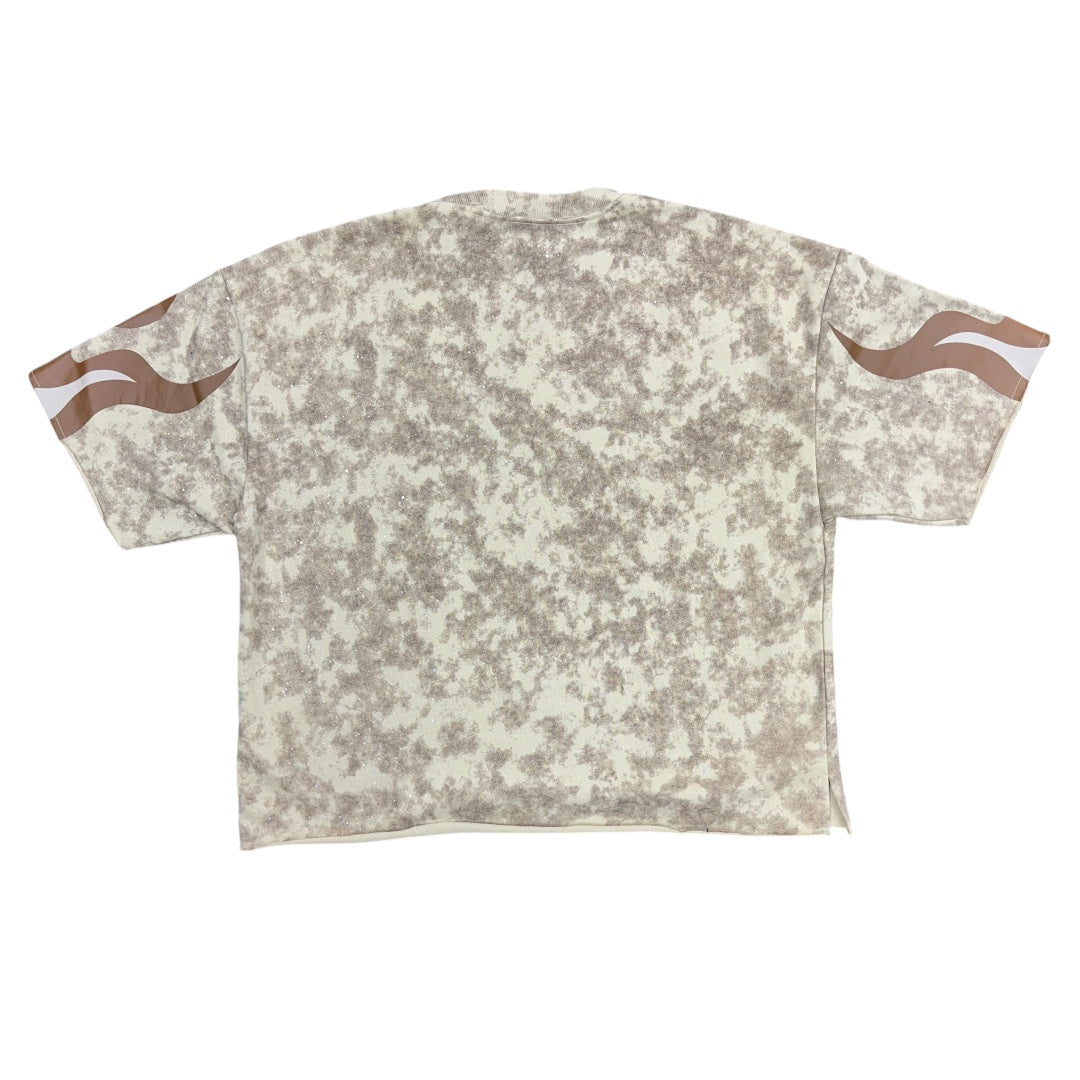 BKYS ANGEL CROP TEE WASHED BEIGE