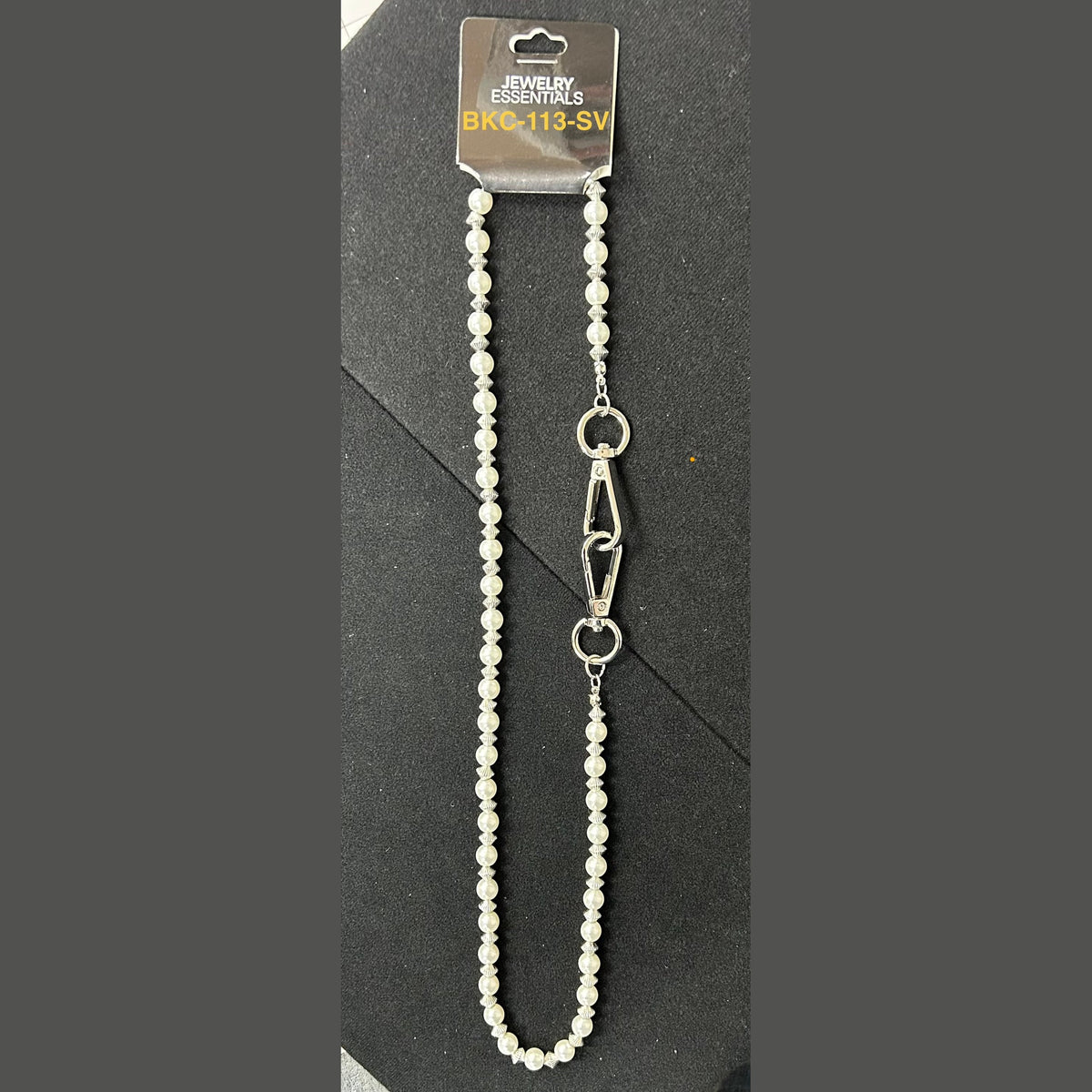 NY JEWELRY BEADED WALLET CHAIN by Ace Watches