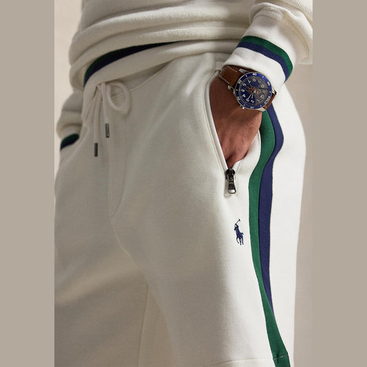 LIGHTWEIGHT MESH FACED DOUBLE KNIT PULL ON SHORT by Ralph Lauren