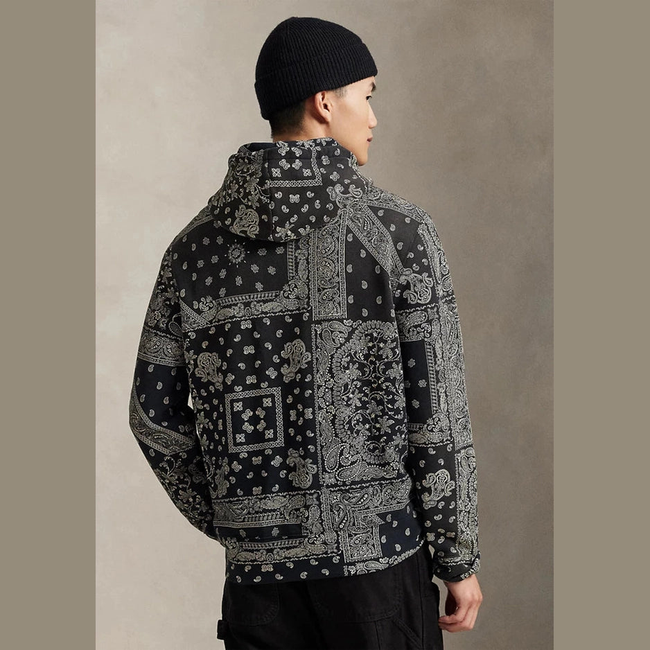 POLO BANDANA PRINT FLEECE HOODIE by RALPH LAUREN