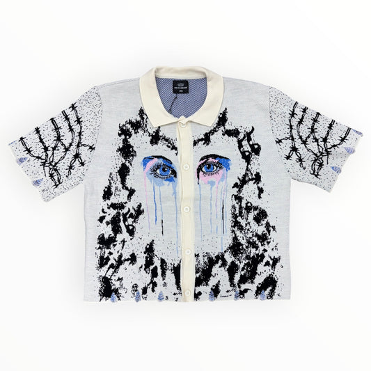 MENS EYES OF TEARS KNITWEAR SHORT SET by Sergio Tacchini