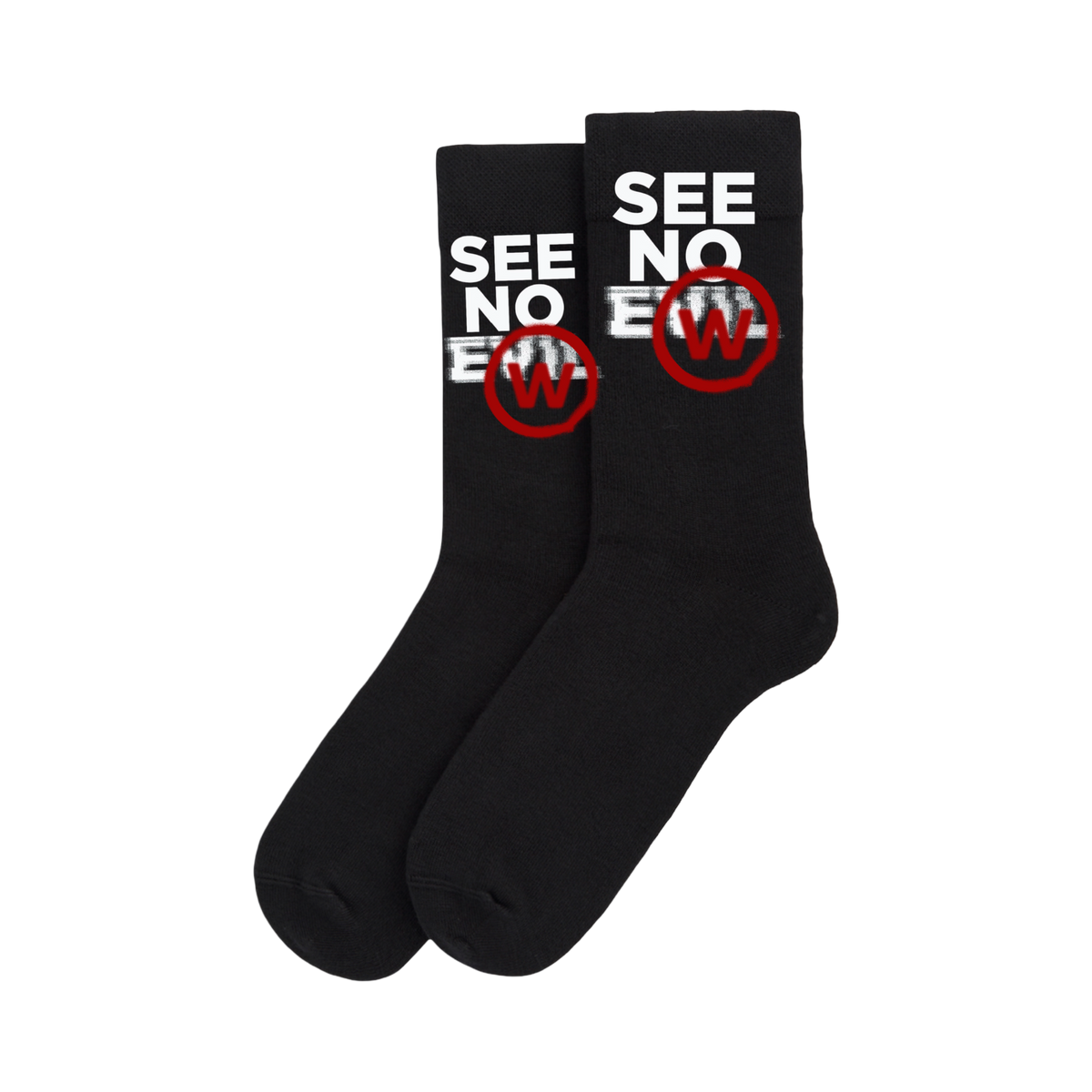 WILDLYFE ART IS EVERYWHERE SOCKS by WILDLYFE