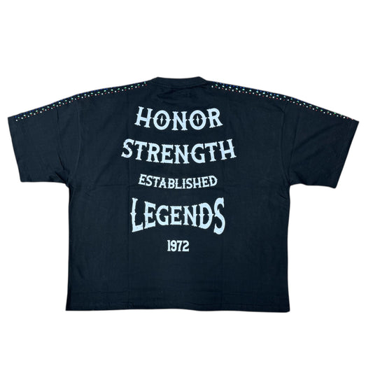 BIGMENS FLAMING EAGLE S/SLV TEE by FWRD