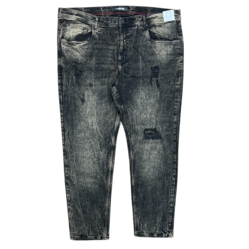 ARKETYPE VITAL RIPPED JEANS