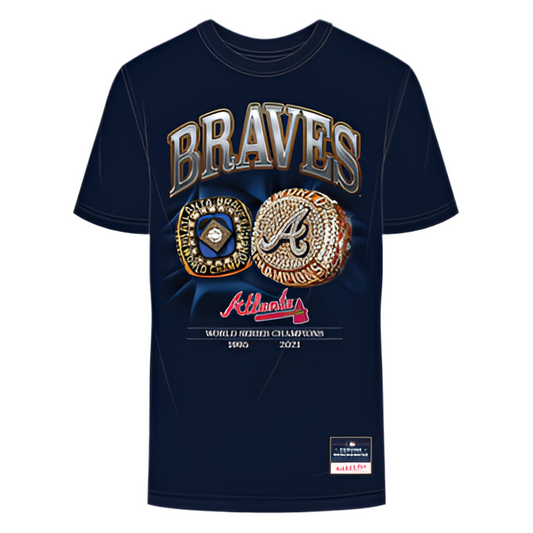 MITCHELL AND NESS SS9256-BRAVES/RINGS by Mitchell and Ness