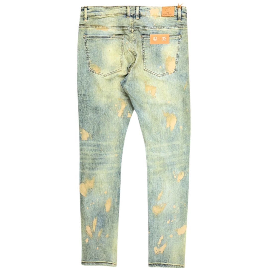 CRYSP SLIM RIP-VINTAGE WASH