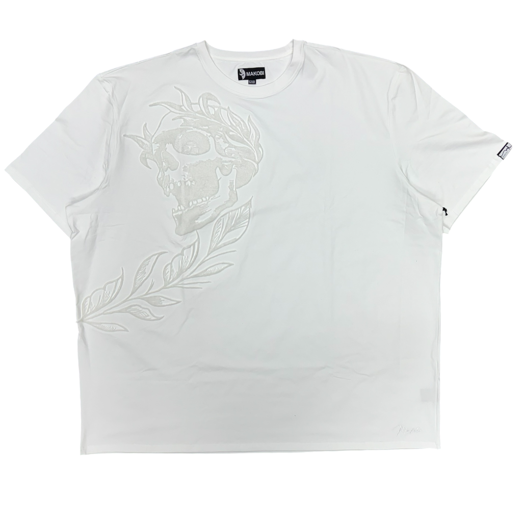 MAKOBI DE LUCA TEE-WHITE