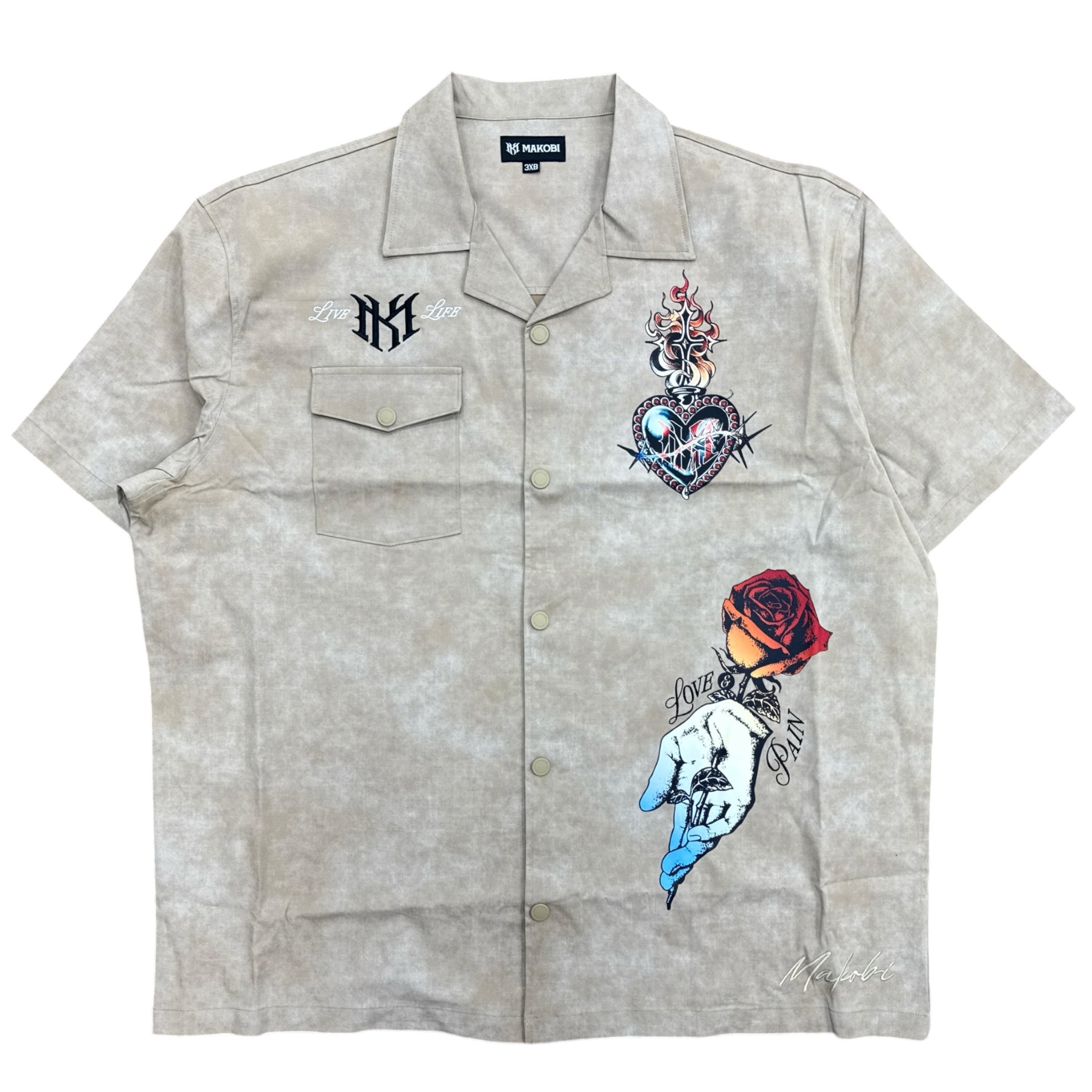 MAKOBI VIVERE TWILL SHIRT