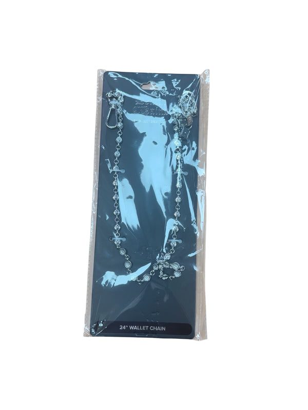 NYC JEWELRY CROSS INFINITY WALLET CHAIN by Ace Watches