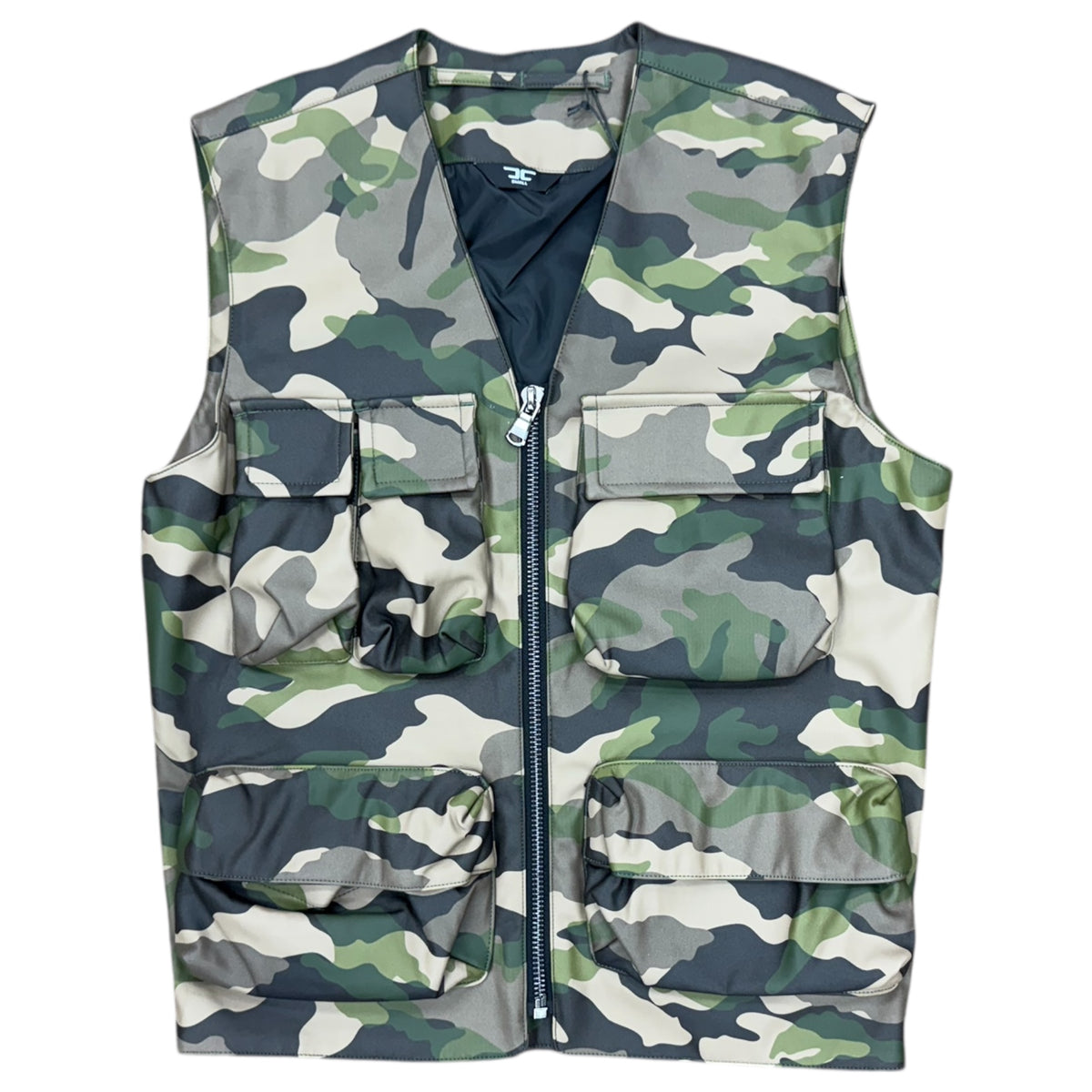 JORDAN CRAIG PU CARGO VEST by Jordan Craig