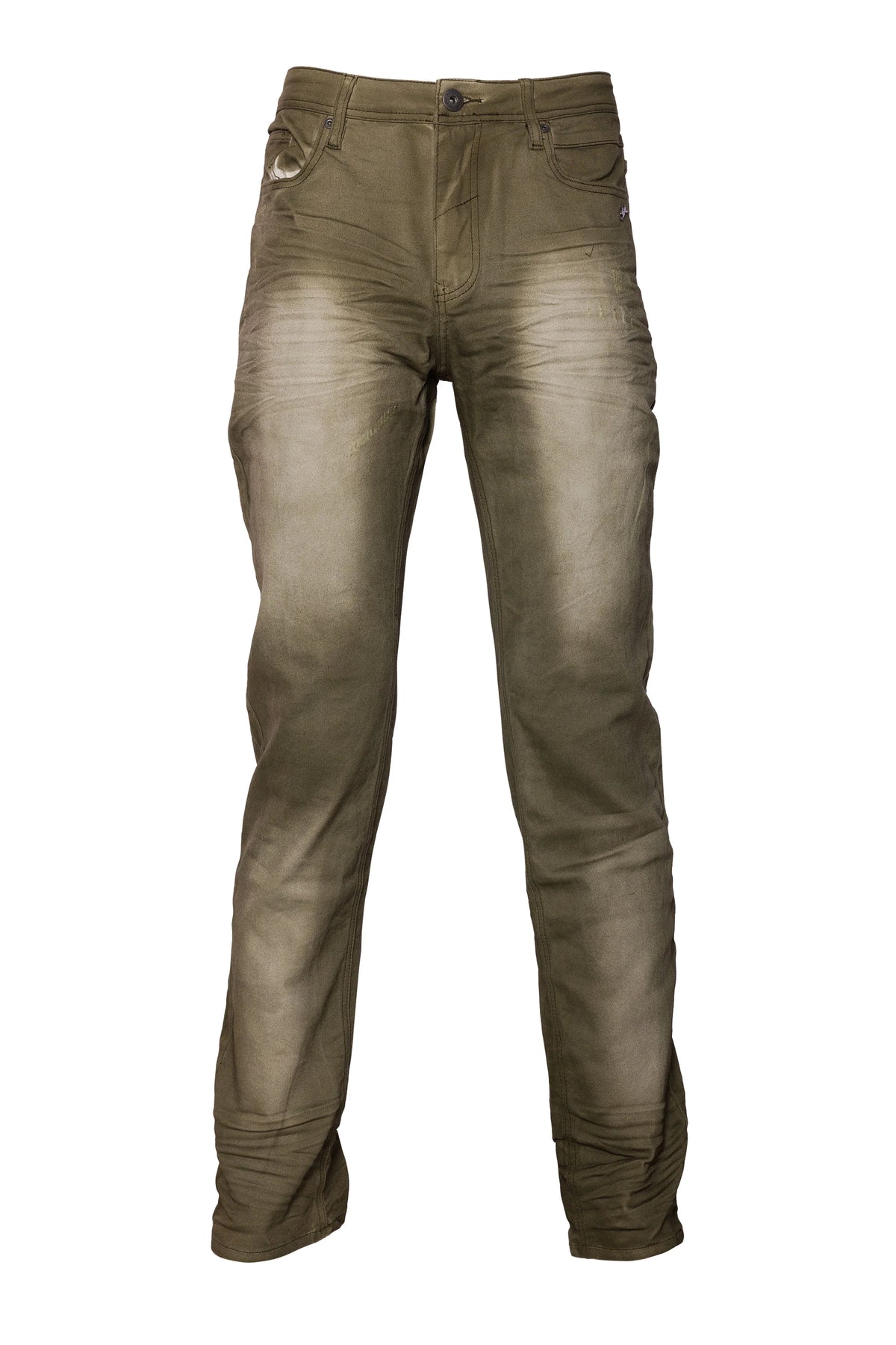 A. TIZIANO CASPIAN STRETCH TWILL JEANS by A TIZIANO