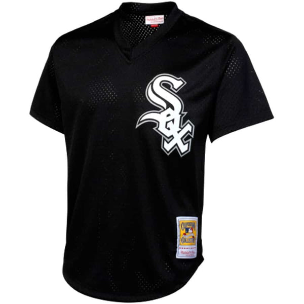 MITCHELL AND NESS 1993 AUTHENTIC BP JERSEY CHICAGO WHITE SOX BO JACKSON by Mitchell and Ness