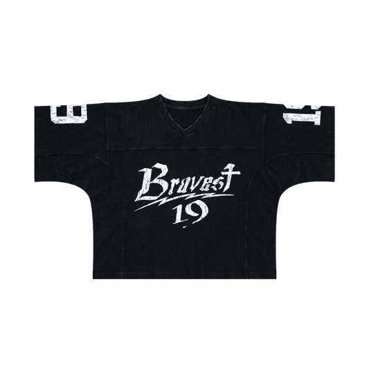 Bravest Lightning Football Tee by BRAVEST STUDIOS