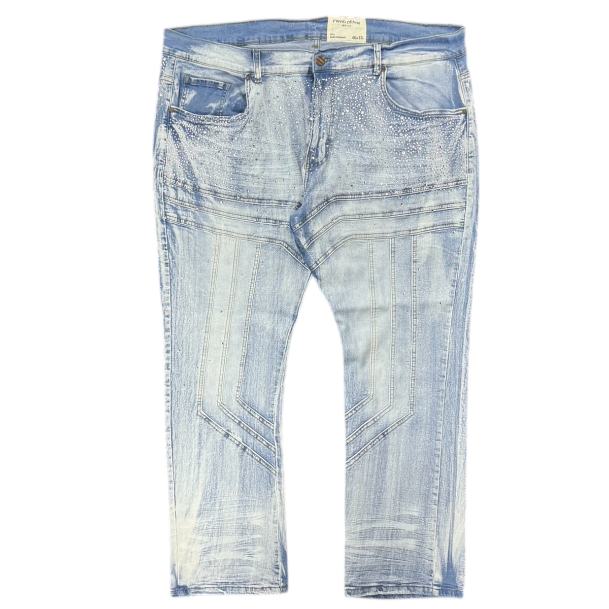 BIGMENS DIAMOND CUT DENIM PANT by FWRD