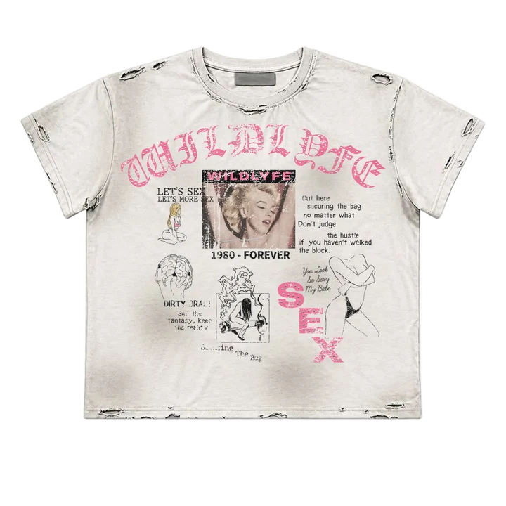 WILDLYFE HOOK UP TEE by WILDLYFE