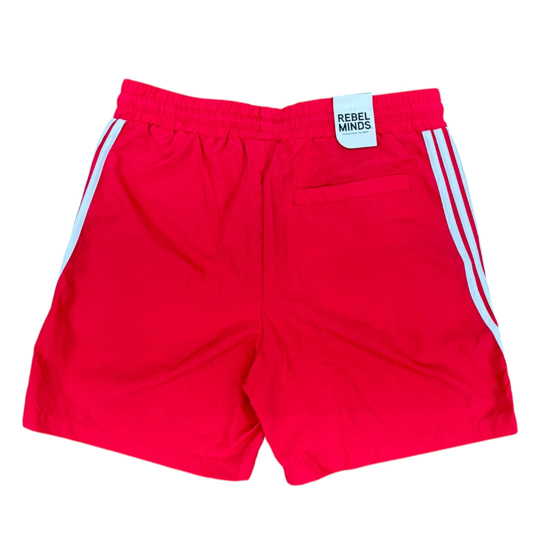 REBEL MINDS NYLON SHORTS-RED