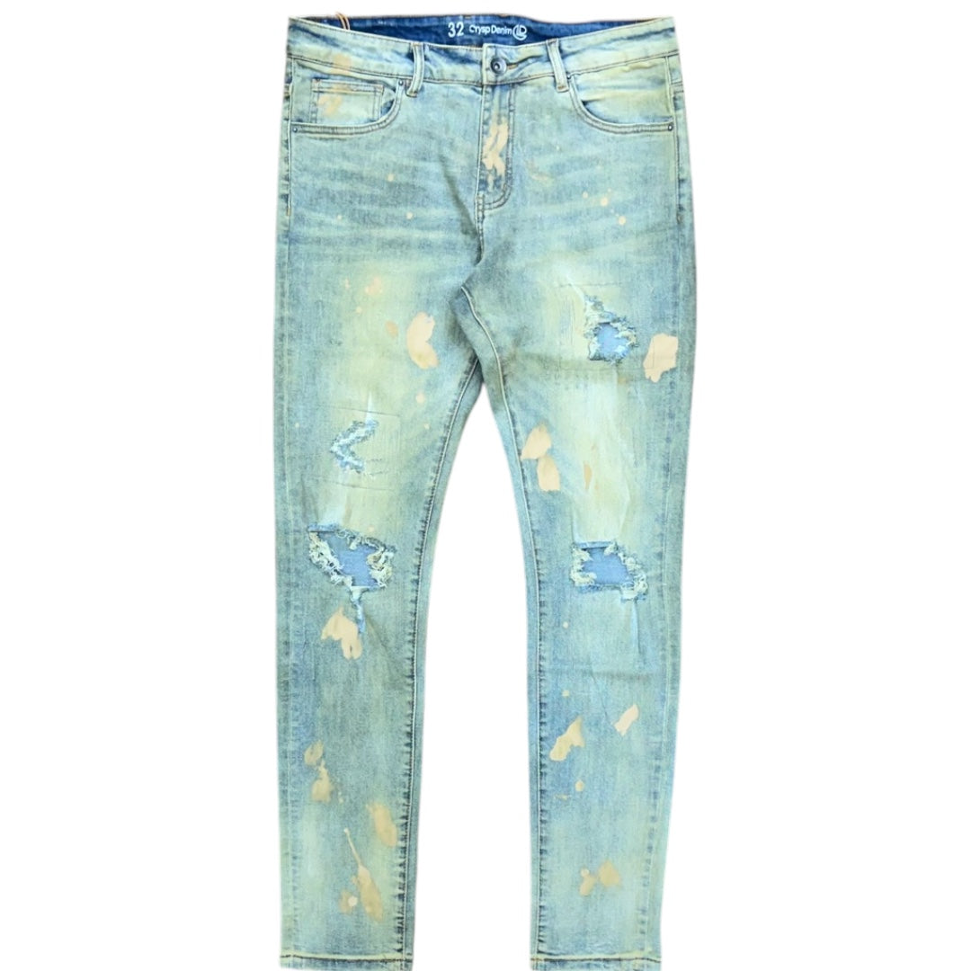 CRYSP SLIM RIP-VINTAGE WASH