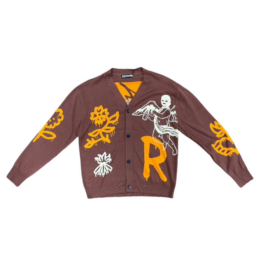 REBEL MINDS 142387-BROWN/ORANGE