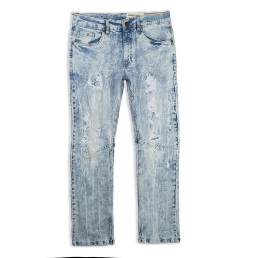 FWRD MENS ERODED STRAIGHT DENIM PANT COLLECTION by FWRD