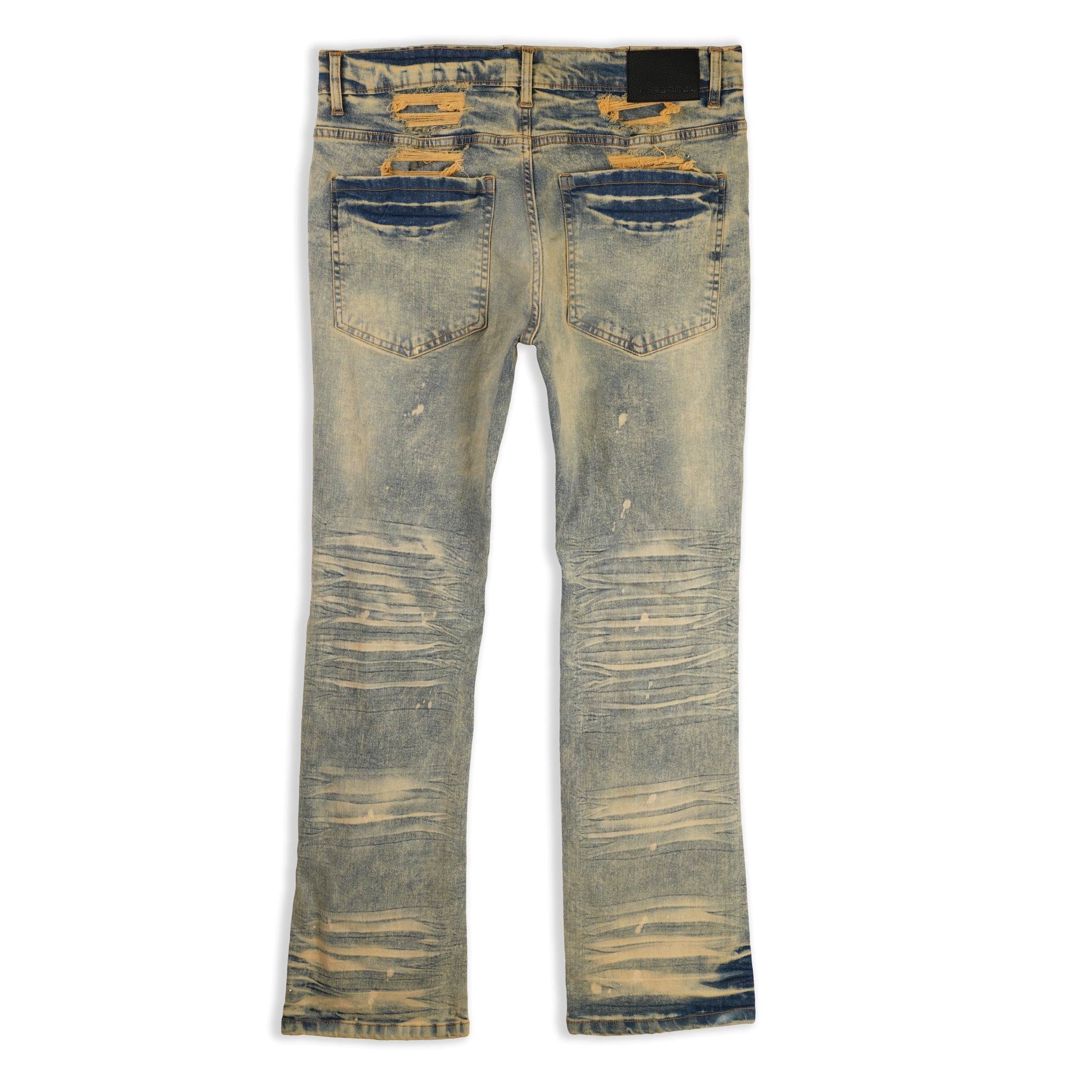 FWRD MENS CHOPPED STRAIGHT DENIM JEANS by FWRD