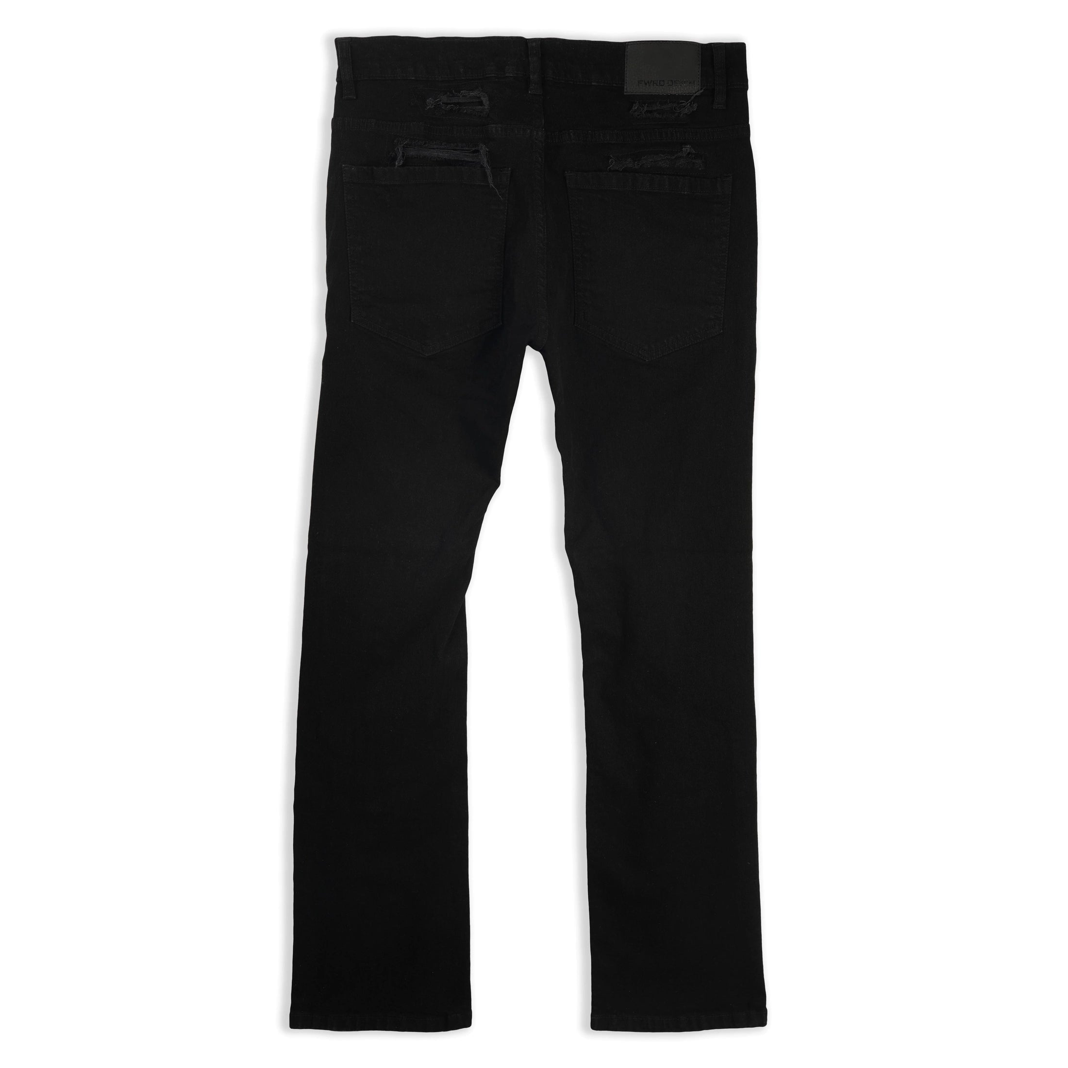 FWRD MENS CHOPPED STRAIGHT DENIM JEANS by FWRD