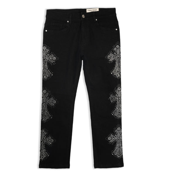 FWRD BIGMENS THREE STONE RELAXED STRAIGHT DENIM JEANS by FWRD