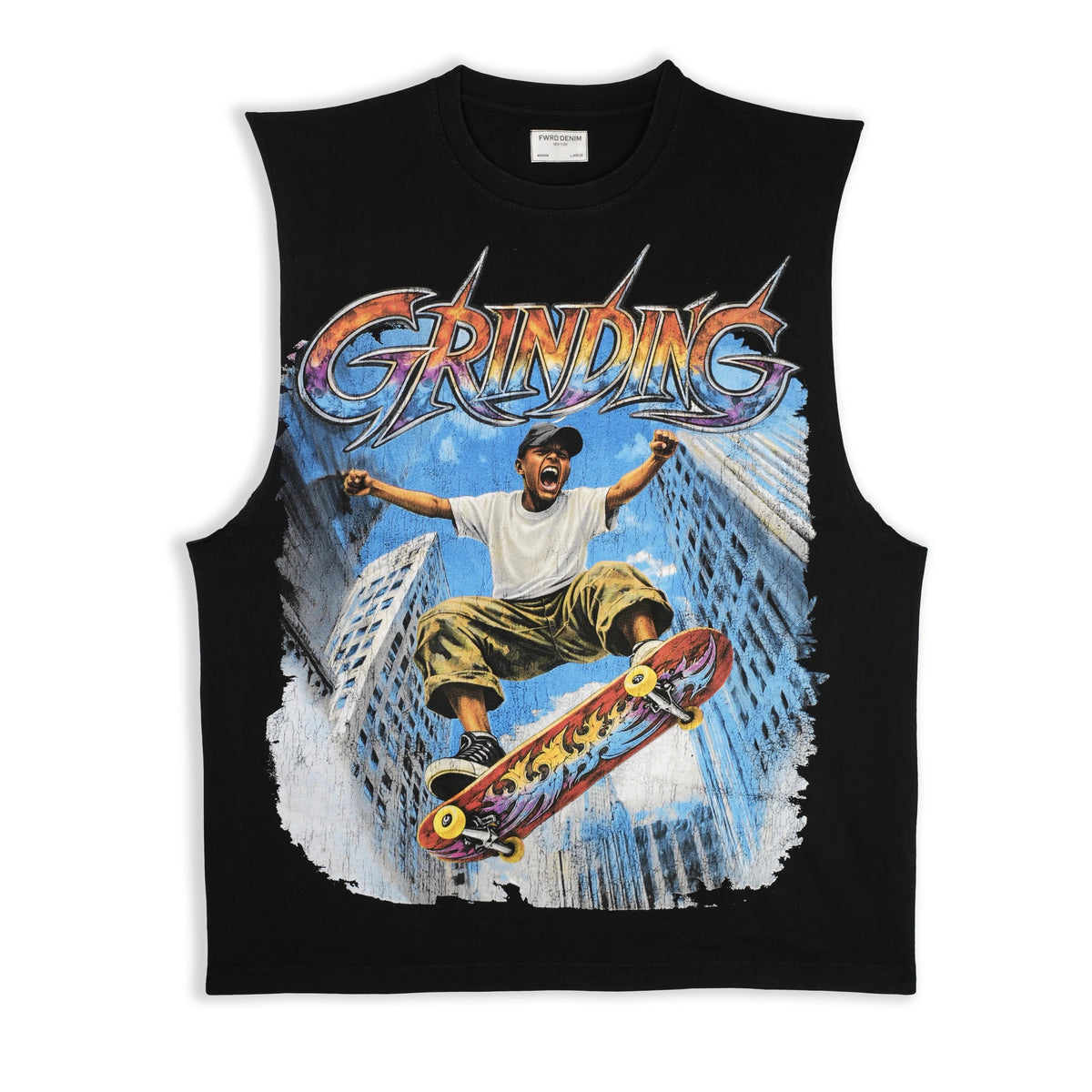 FWRD BIGMENS GRINDING MUSCLE TEE by FWRD