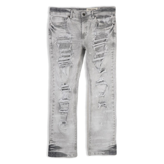 FWRD MENS CHOPPED STRAIGHT DENIM JEANS by FWRD
