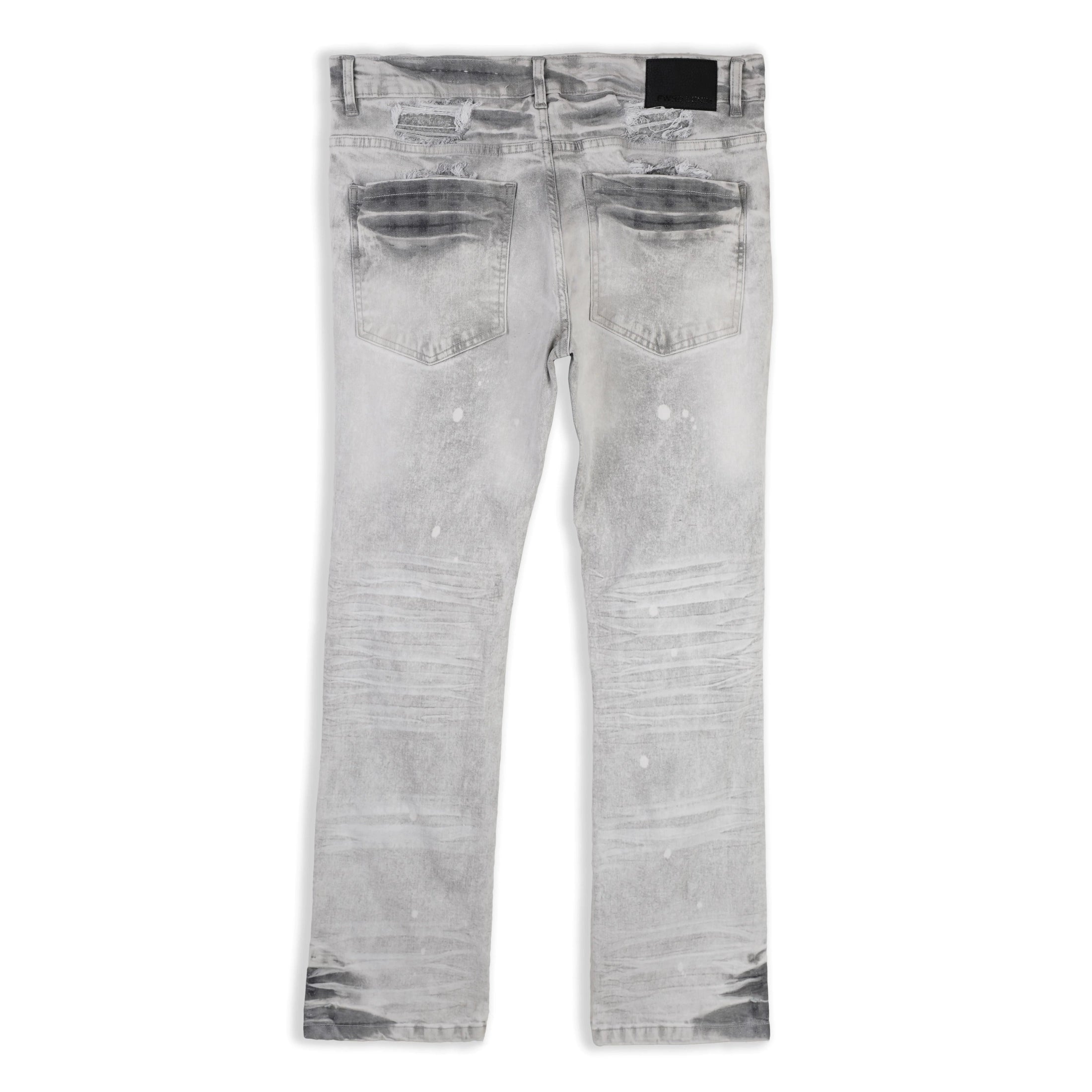 FWRD MENS CHOPPED STRAIGHT DENIM JEANS by FWRD
