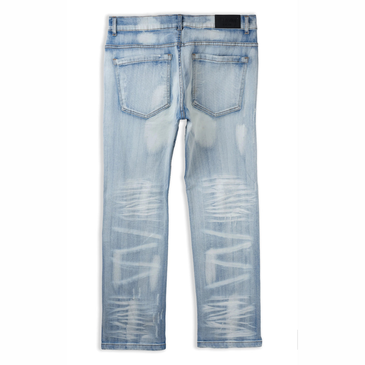 EVOLUTION BIGMENS FADED STRAIGHT DENIM JEANS by Evolution