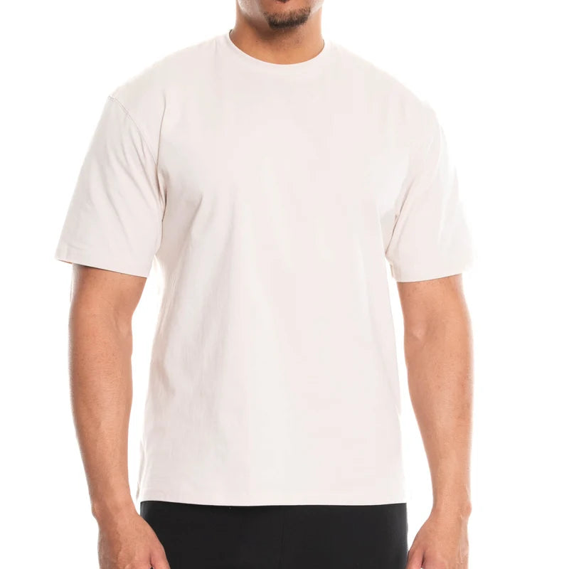 LUXE-T BT201 - CREAM (CREW NECK) by LUXE-T