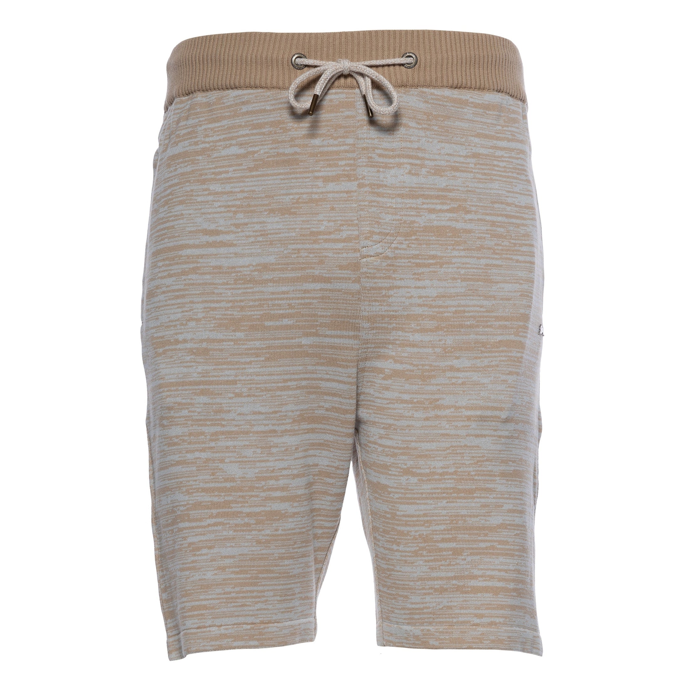 A TIZIANO KNIT SHORT-DELL TAUPE