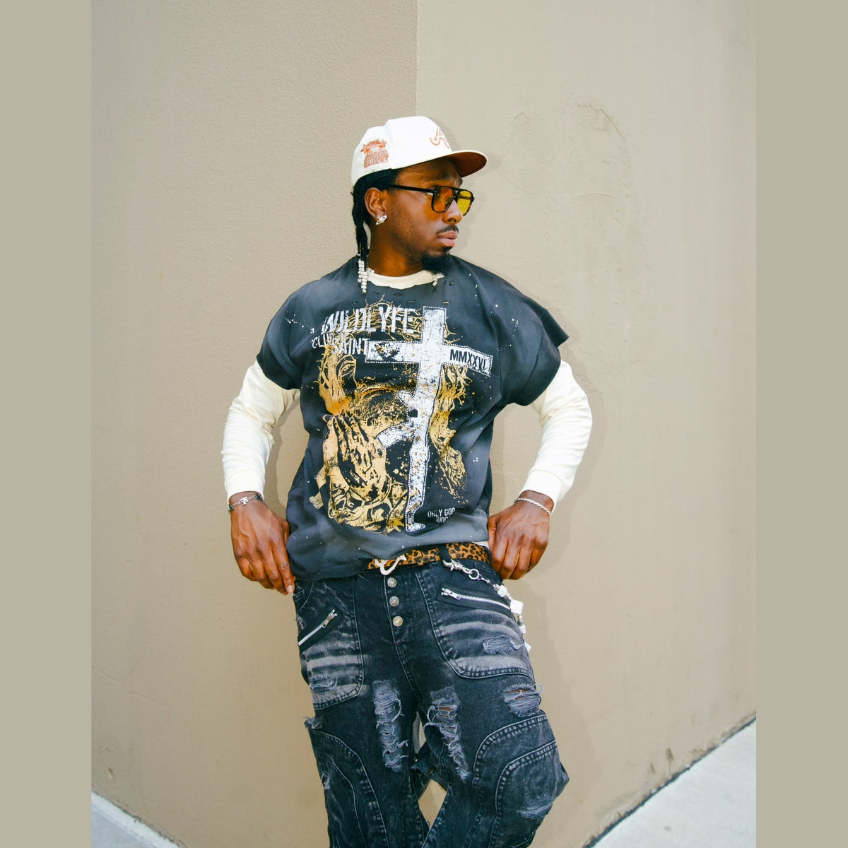 WILDLYFE ONLY GOD CAN JUDGE ME TEE by WILDLYFE