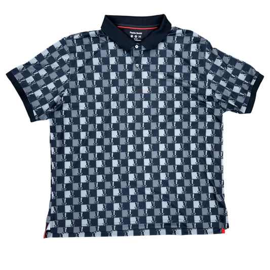 PSYCHO BUNNY KNIGHT CHECKERBOARD SPORT POLO by Psycho Bunny