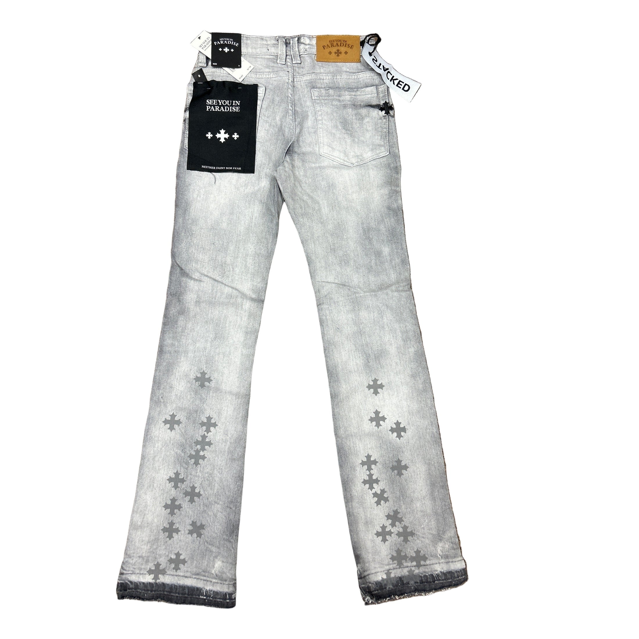 JORDAN CRAIG STAMPED PRINT KIDS DENIM