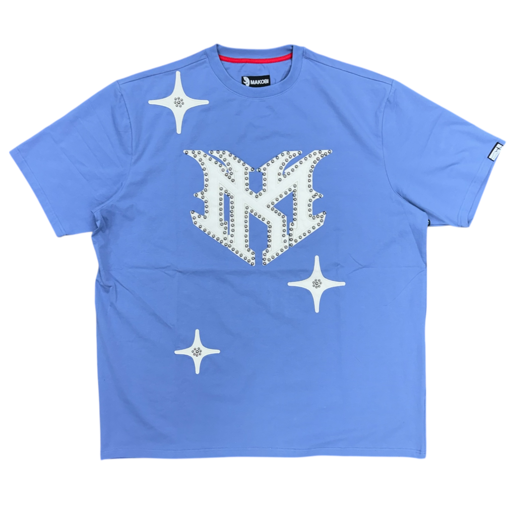 MAKOBI BOTTEGA TEE SMOKE BLUE