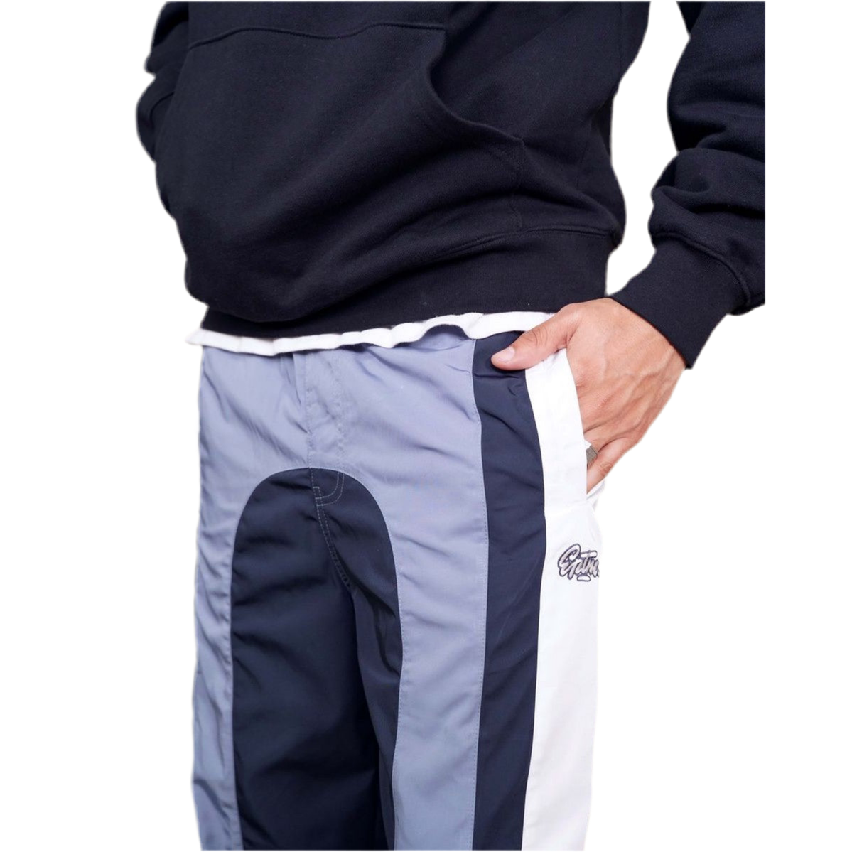 EPTM BLOCKIE TRACK PANTS-BLUE