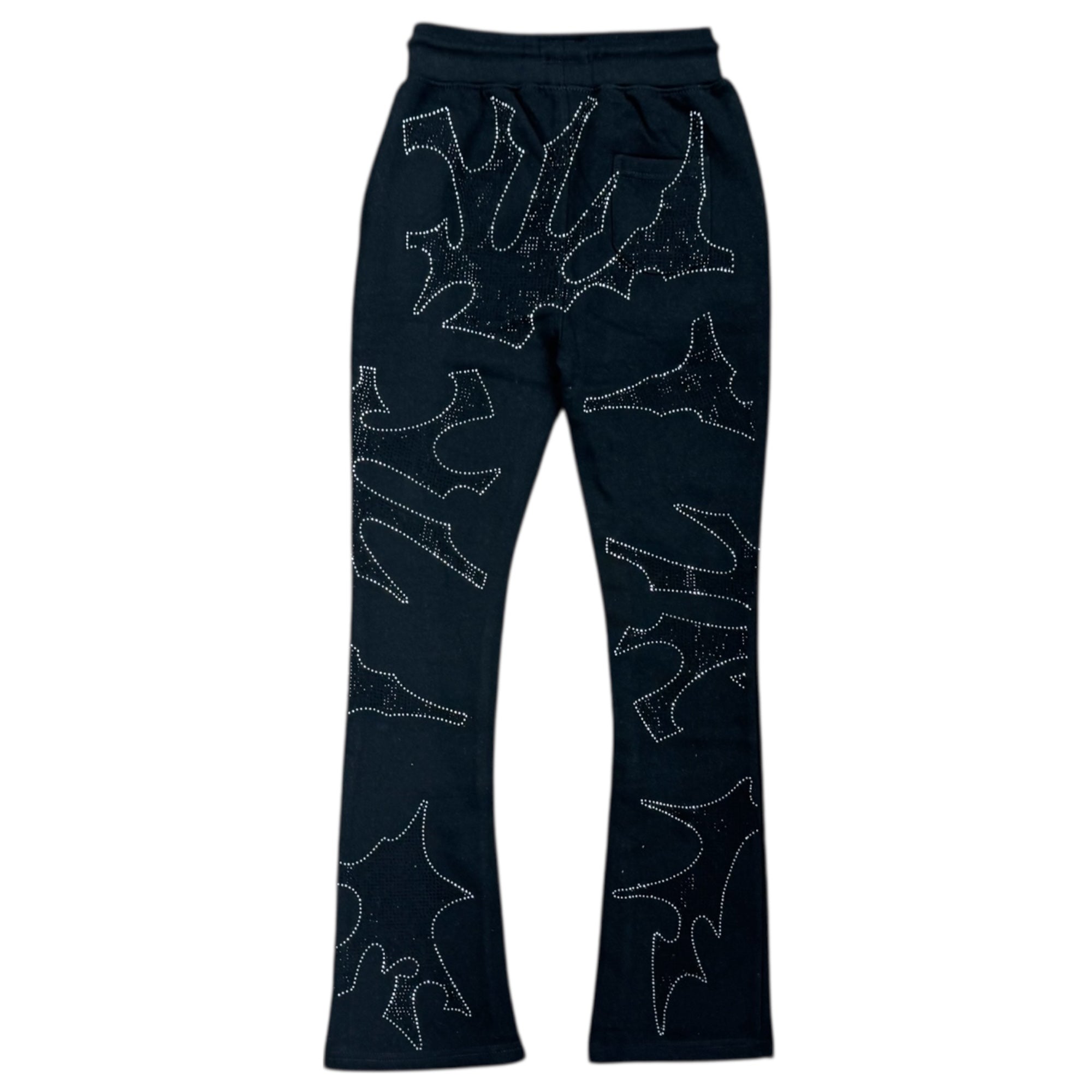 KIDS TRIBAL RHINESTONE FLEECE JOGGER PANT