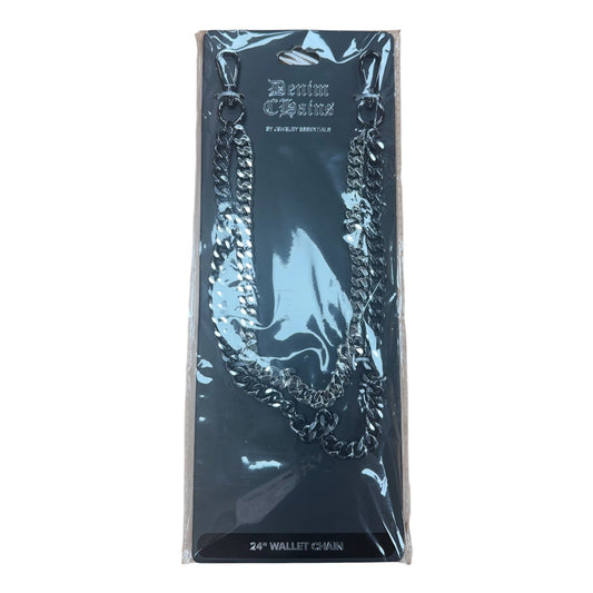 NY JEWELRY DOUBLE CUBAN WALLET CHAIN by Ace Watches