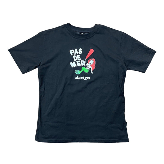 PASDEMER BADA BING TEE 233-BLACK by PASDEMER