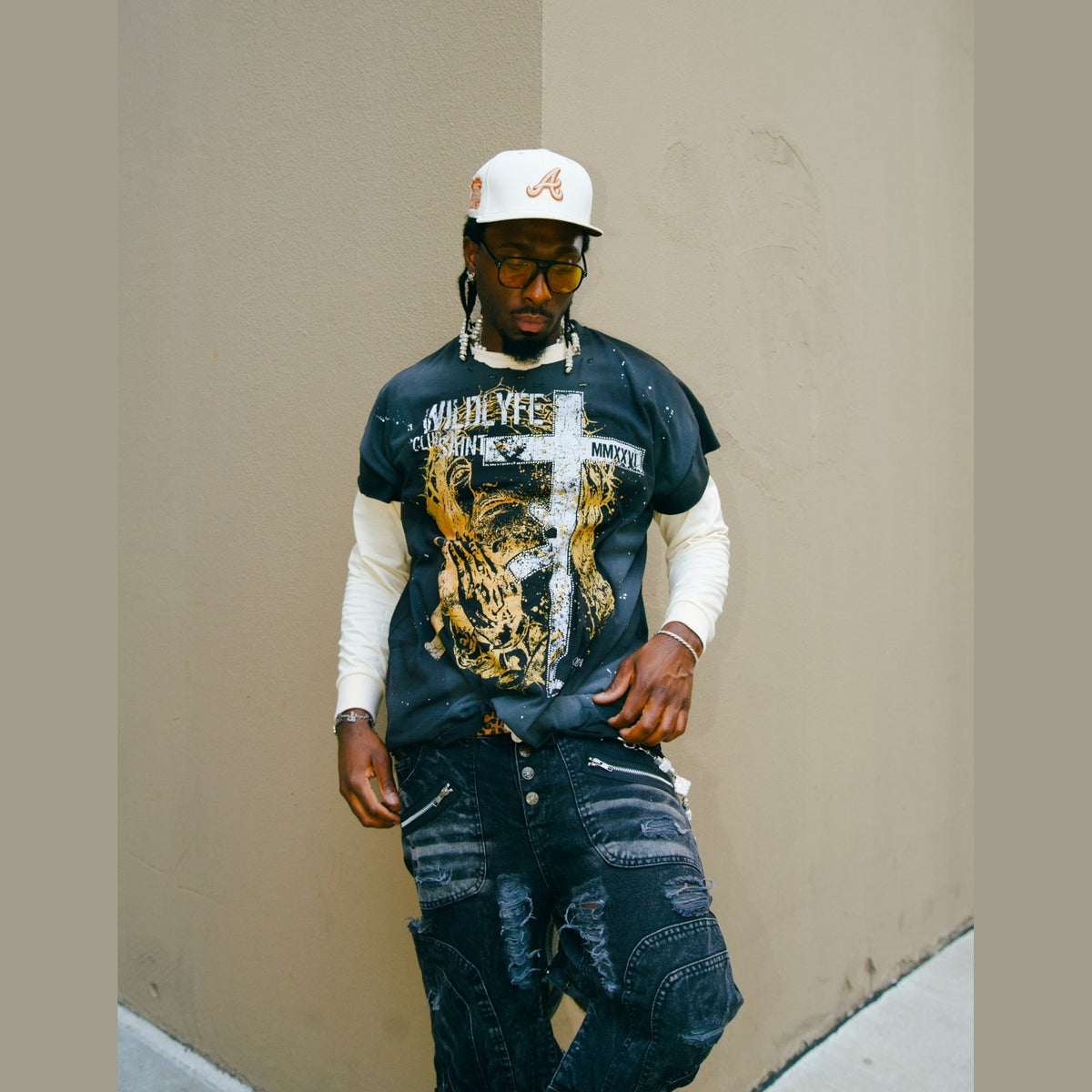 WILDLYFE ONLY GOD CAN JUDGE ME TEE by WILDLYFE