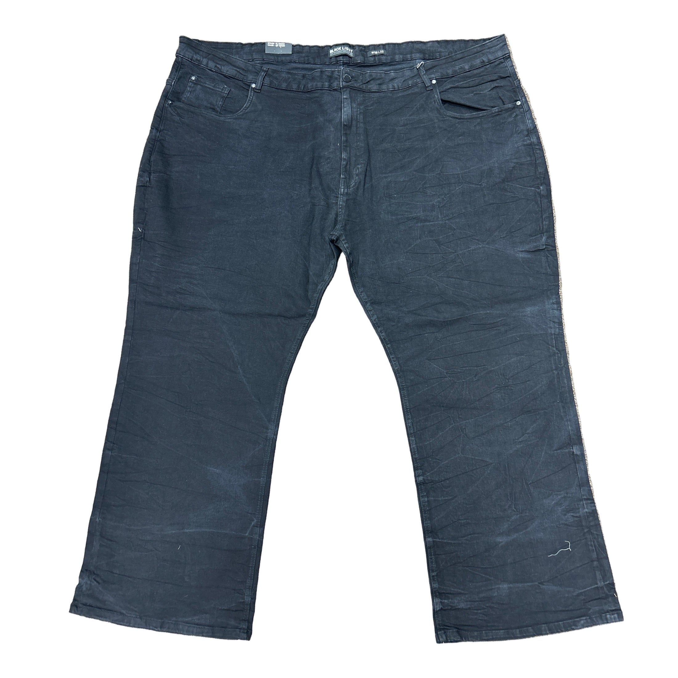 BLACK LIGHT PLAIN DENIM