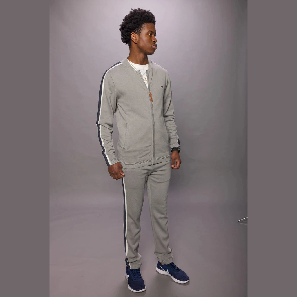 A TIZIANO Benoit Sweater Knit Track Pant