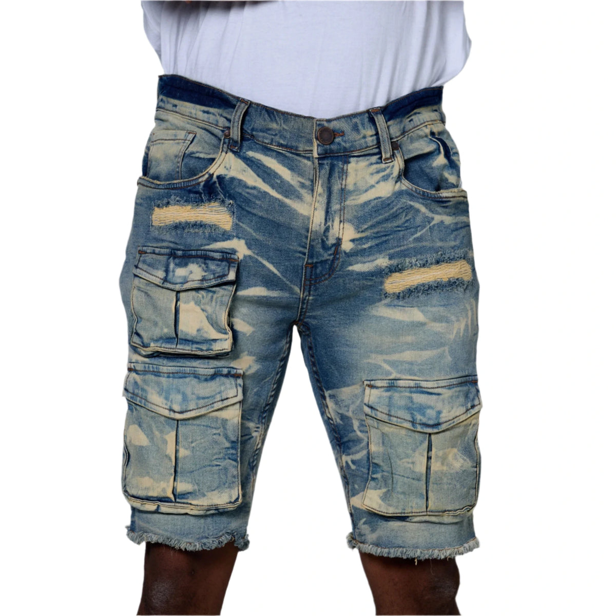 EVOLUTION COMBAT DENIM SHORT-LT.TINT by EVOLUTION