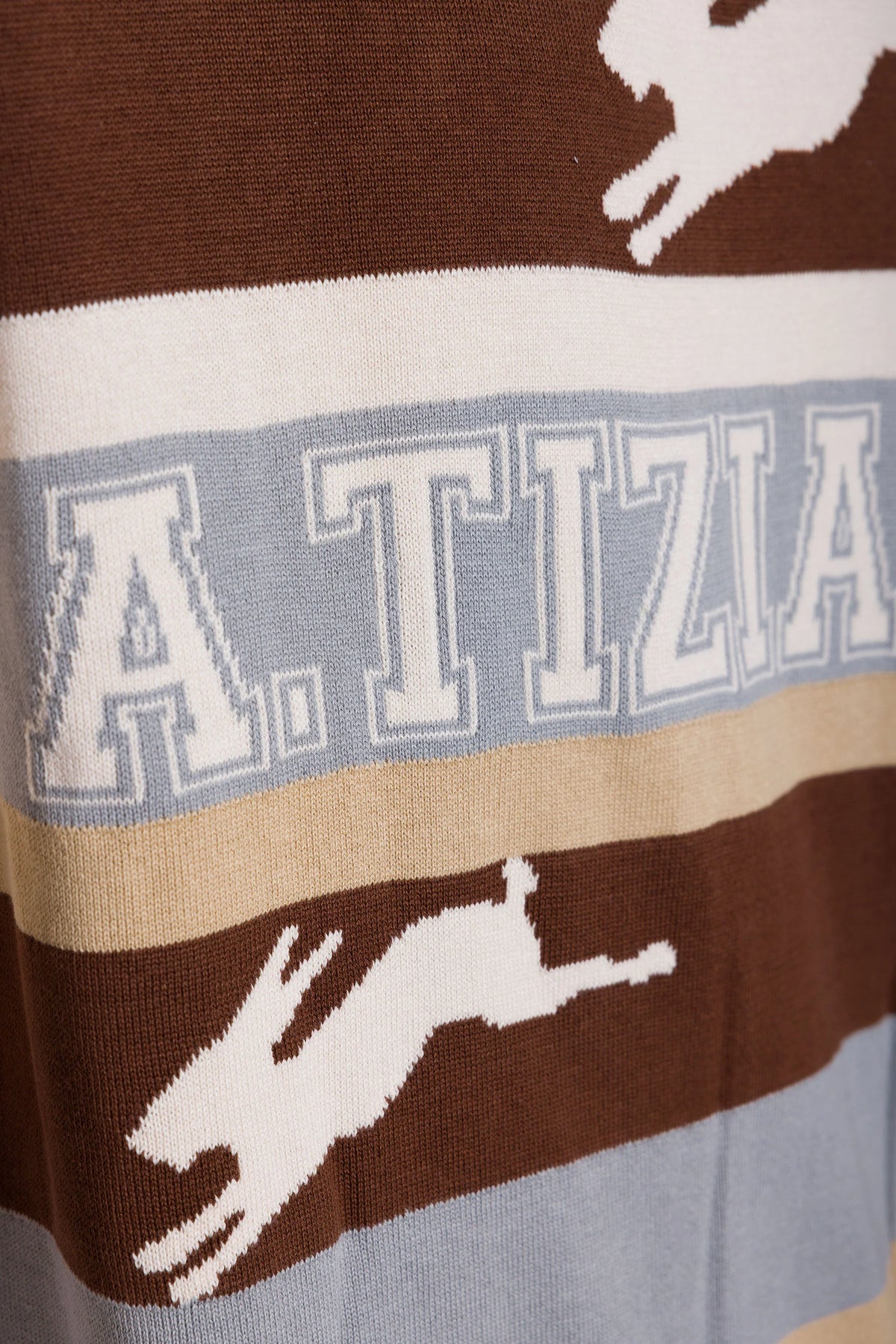 A. TIZIANO ERIC JACQUARD KNIT SWEATER by A TIZIANO